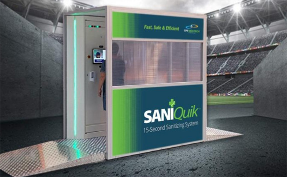 SANIQuik 15 second sanitizing system