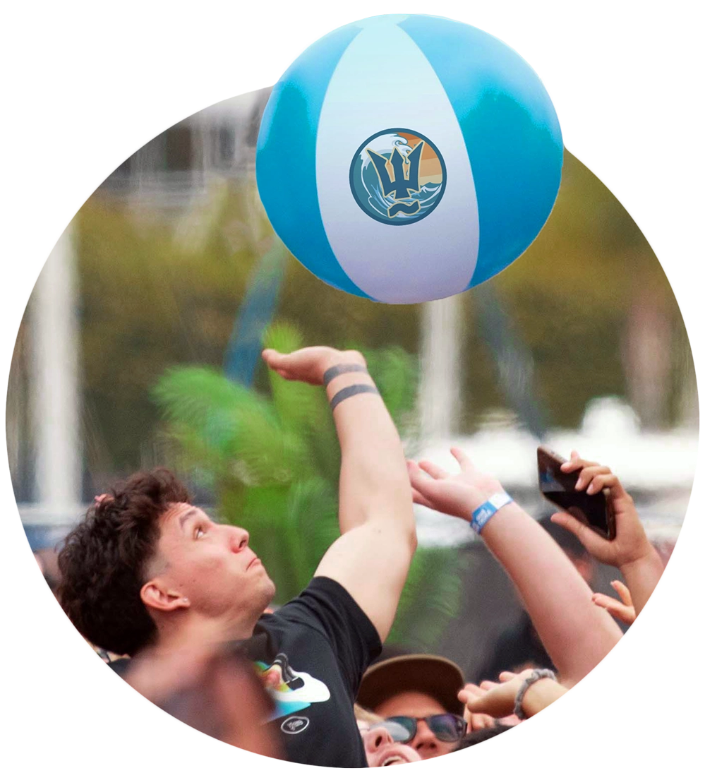 Wonderfront festival-beach ball