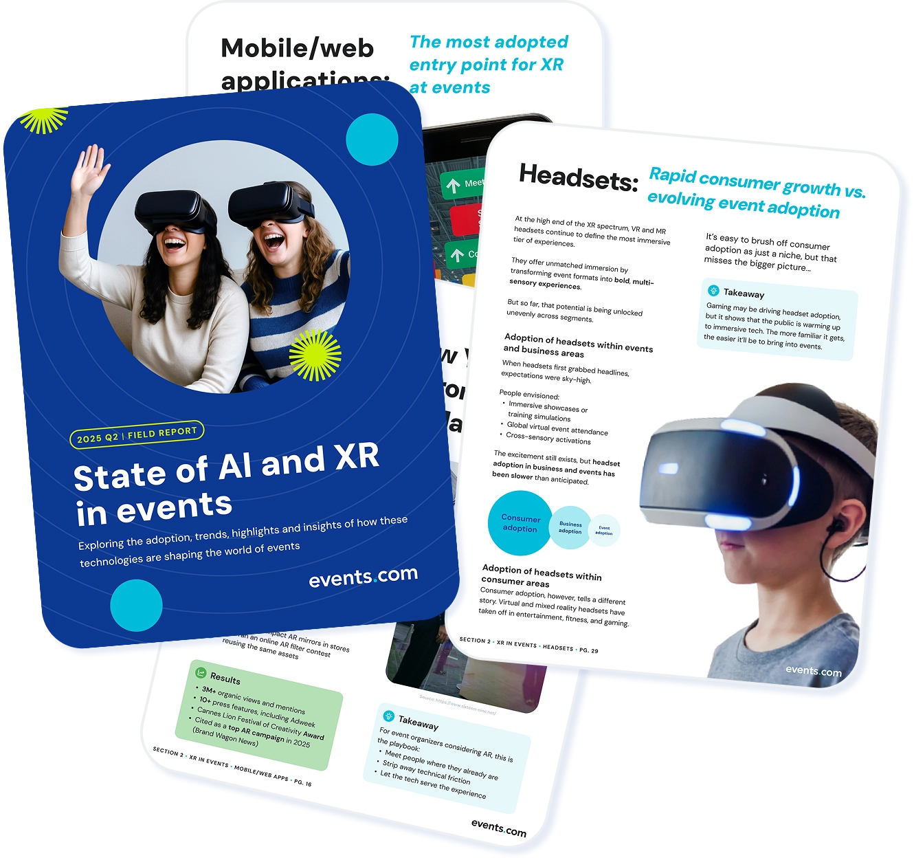 State of AI and XR in events 2025 Q2 field report