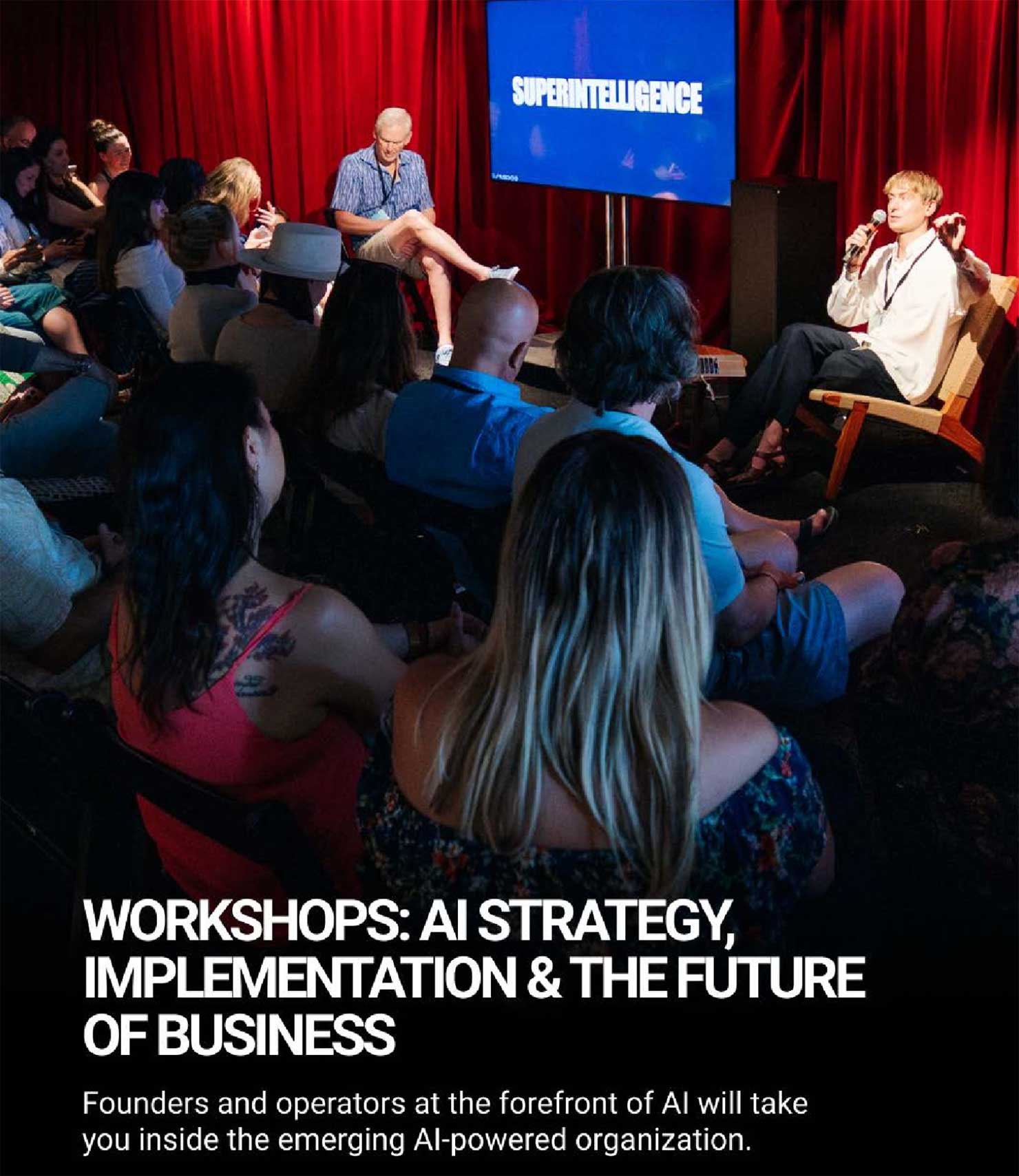 Workshops: AI Strategy, Implementation & the Future of Business.